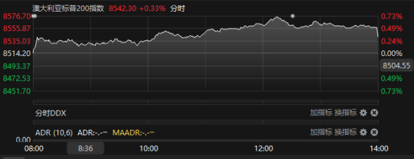 天载配资  澳大利亚标普200指数收涨0.33%